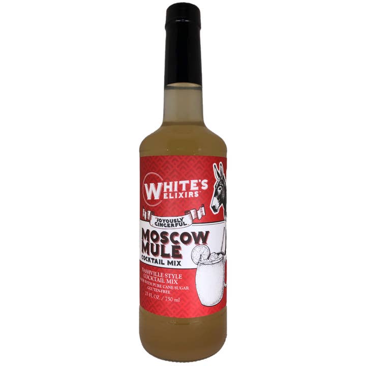 White's Elixirs - Wholesale Cocktail Mix/Syrup - White's Elixirs Moscow Mule Cocktail Mix6