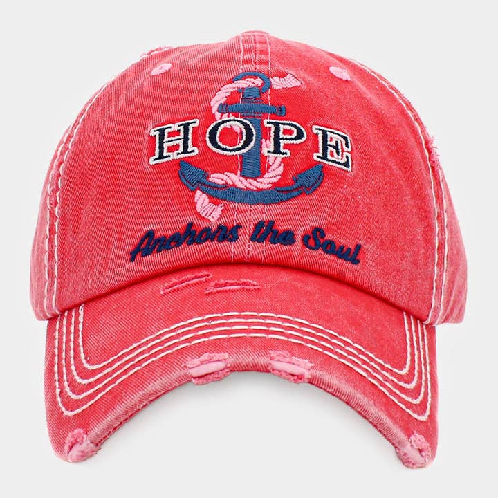 GORRA DE BÉISBOL VINTAGE ESPERANZA ANCLA EL ALMA para venta al por mayor de Sensibling Corp.