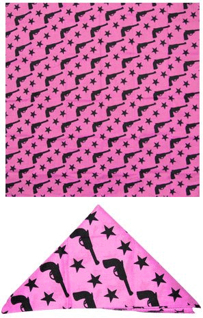 Square Deal Recordings & Supplies - Vente Bandana – unisexe - Bandana - Sourpuss - Pistols & Stars (deux coloris)0