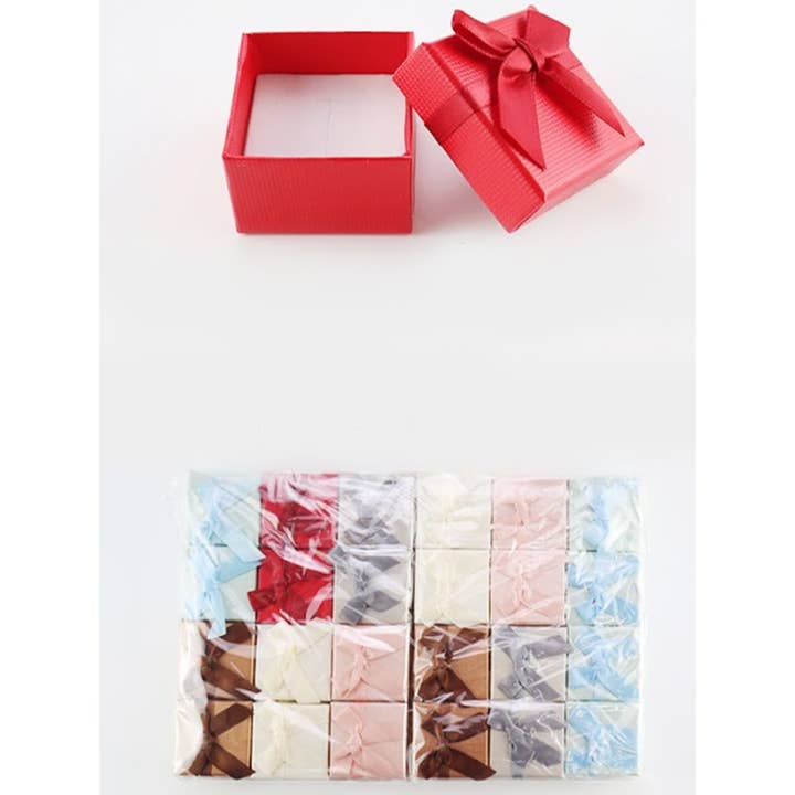 Mini Jewerly Gift Box with Bow for wholesale by Funteze