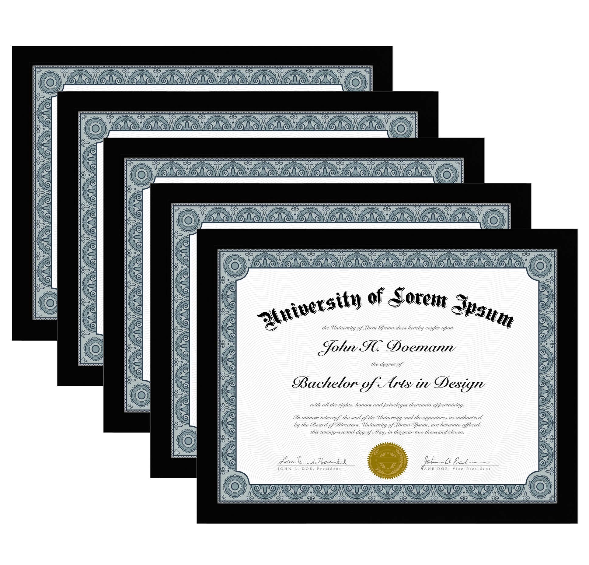 Americanflat - Wholesale Picture Frame - Americanflat 5 Pack Picture Frames Plexiglass Cover40