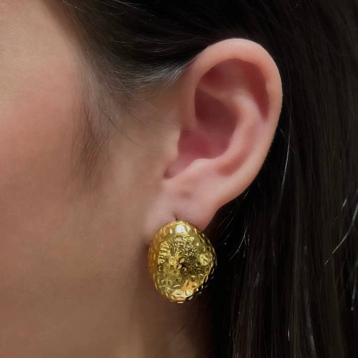 Cassette Barcelona - Wholesale Stud/Post Earrings - Pino Stainless Steel Earrings