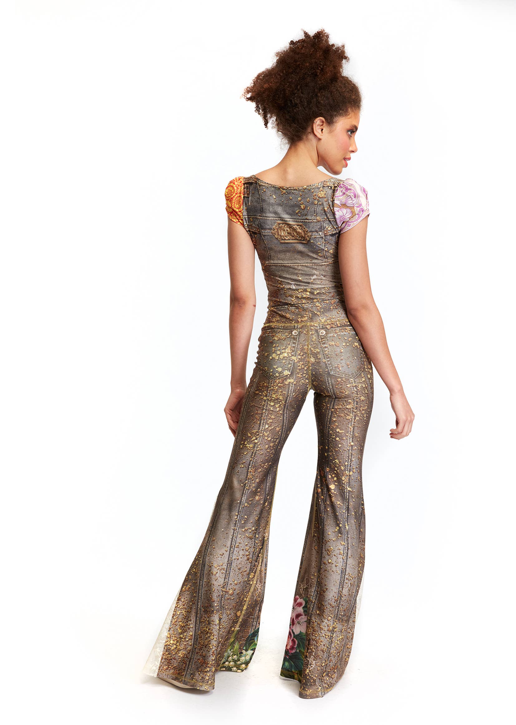 IPNG Design - Wholesale Pants - Women's - Comfort Pants - Fortune In Flowerland7