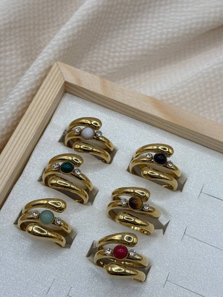 Color Hug Anillo de Acero Inoxidable para venta al por mayor de YOLA