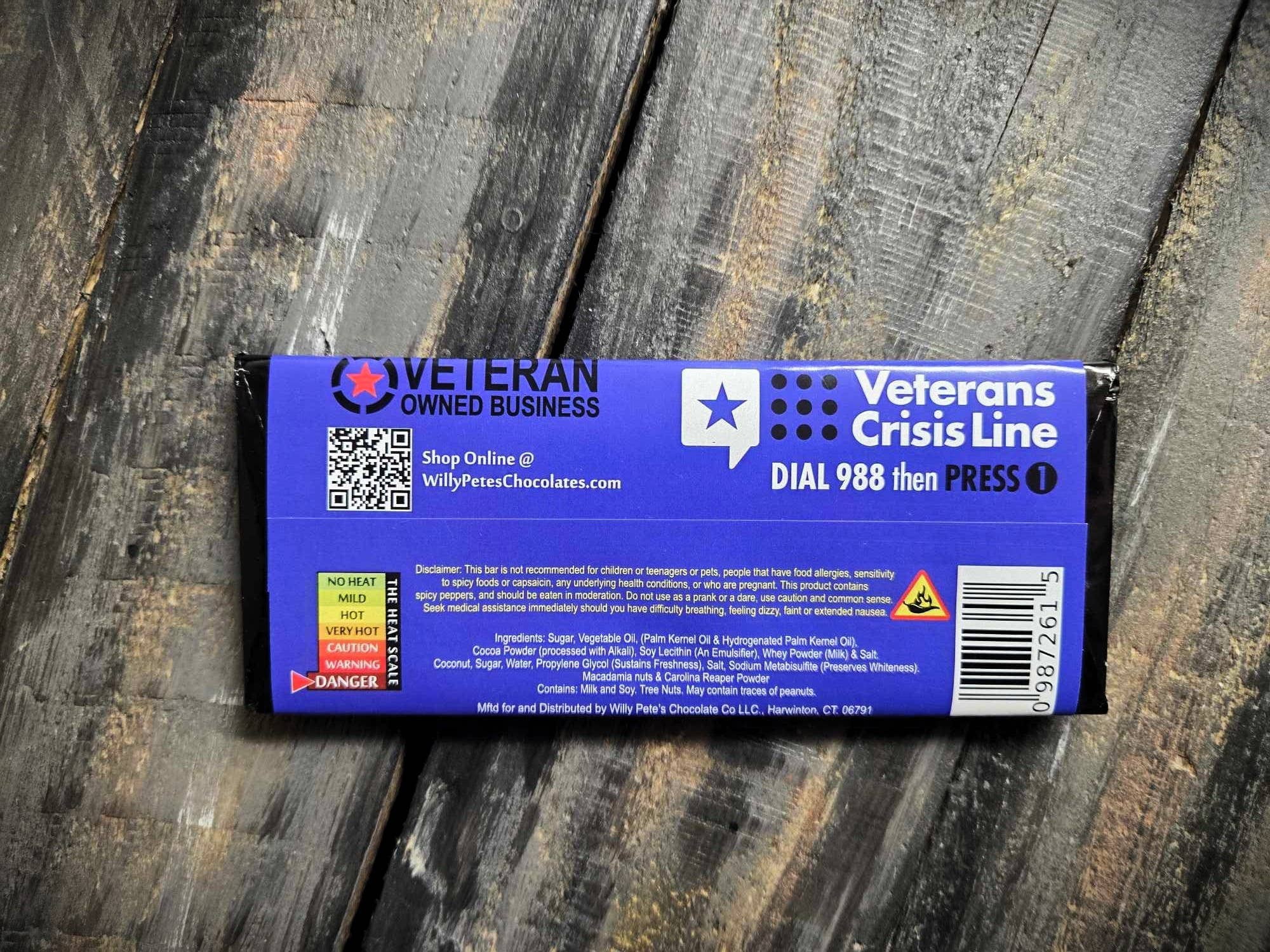 Willy Petes Chocolate Co - Wholesale Chocolate Bar - Almond Despair Chocolate Bar1