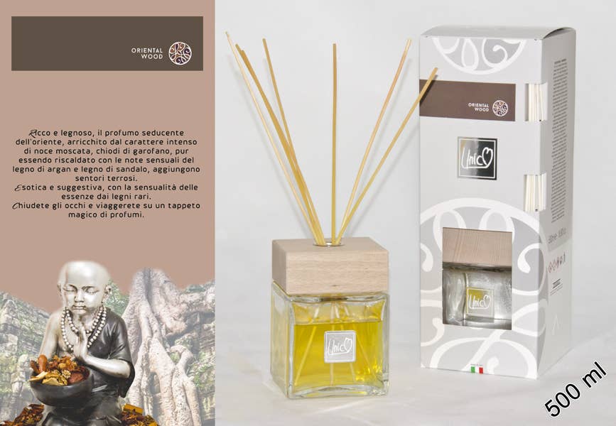 Thd Tophouse - Wholesale Reed Diffuser - Unique Prestige Diffuser 500ml Oriental Wood