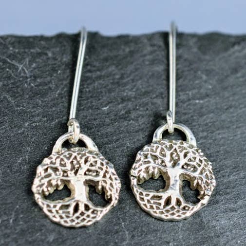 Livets Träd Örhängen – Liten Utgåva för wholesale av Silver Wolf Productions