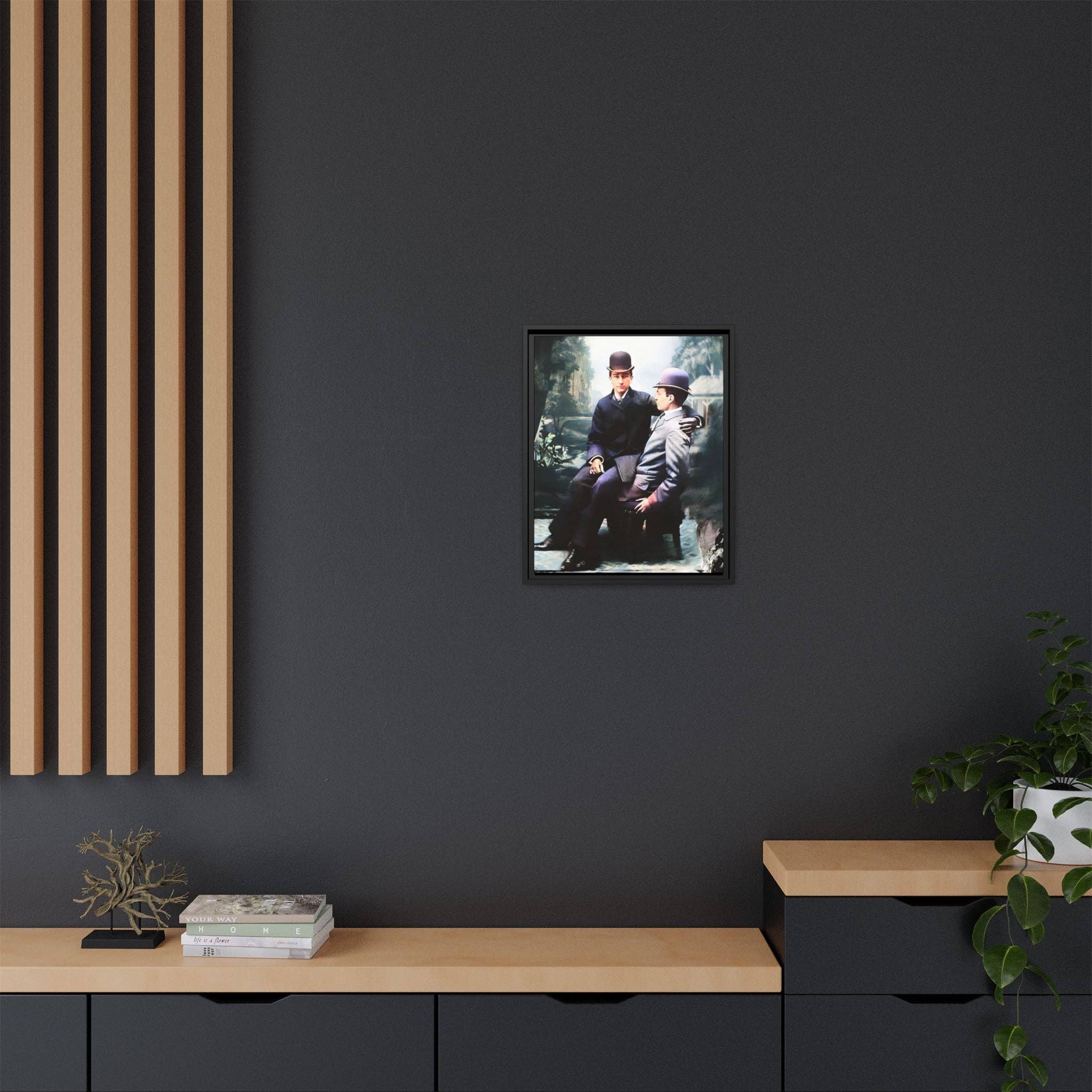 Walt & Pete - Wholesale Art Print - paire 027 | Framed Vintage Photo - Matte Canvas17