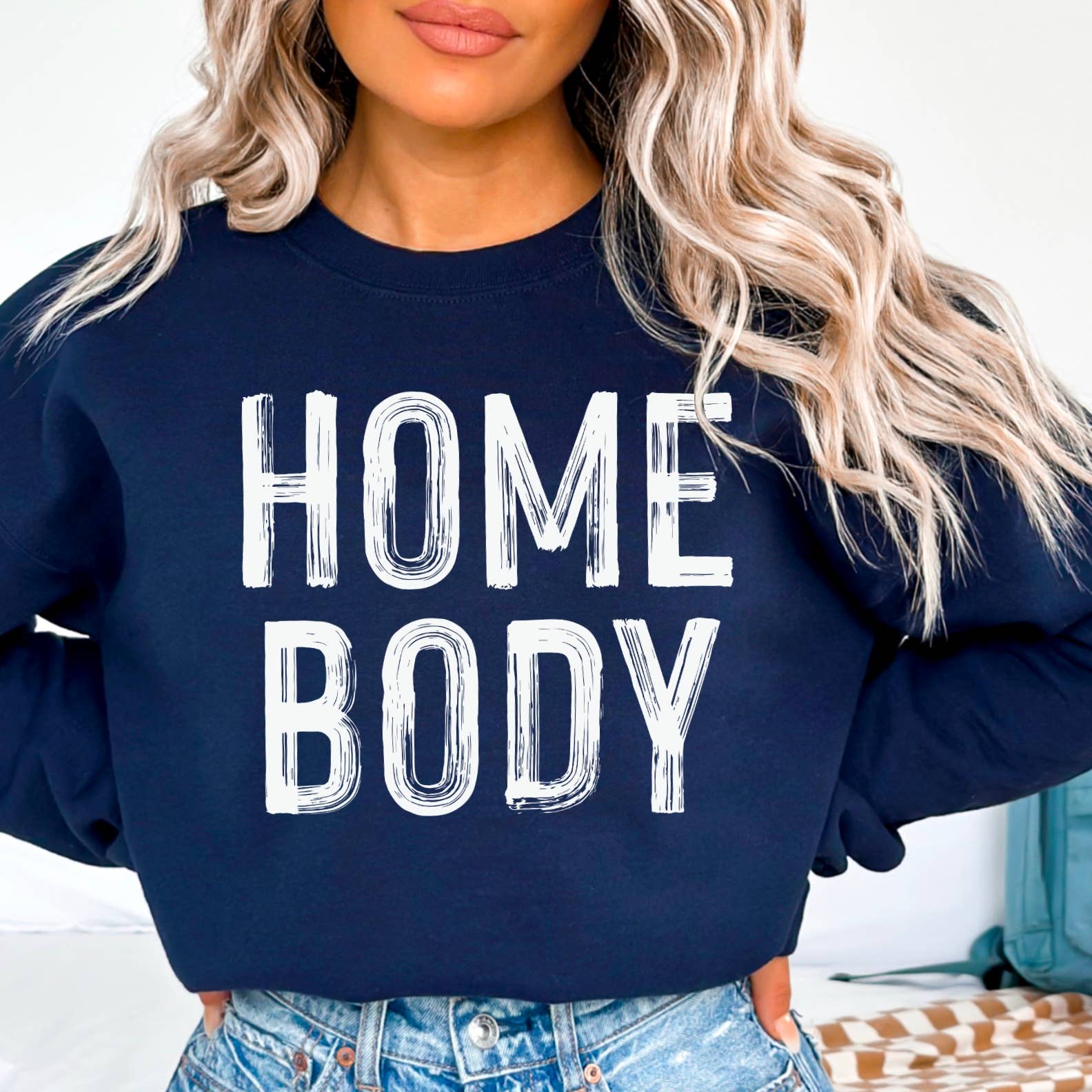 Shoppe SHC – Großhandel Sweatshirt mit Grafikdruck – Damen – Homebody Damen Grafik-Sweatshirt15