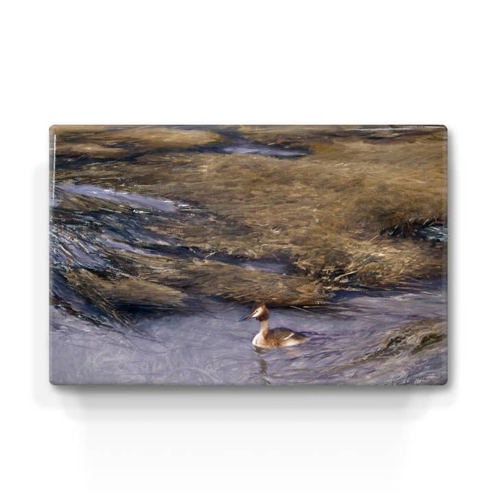 Lámina Laque - Grebe - Bruno Liljefors - 30 x 19,5 cm - LP221 para venta al por mayor de Laqueprint