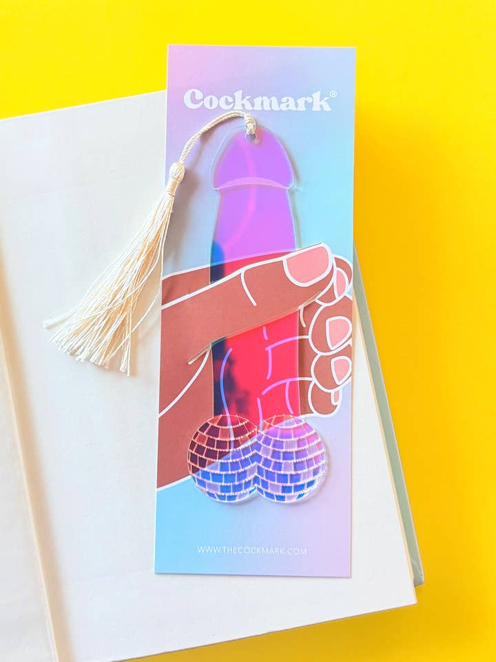 Discoballz Cockmark Bookmark for wholesale by Cockmark