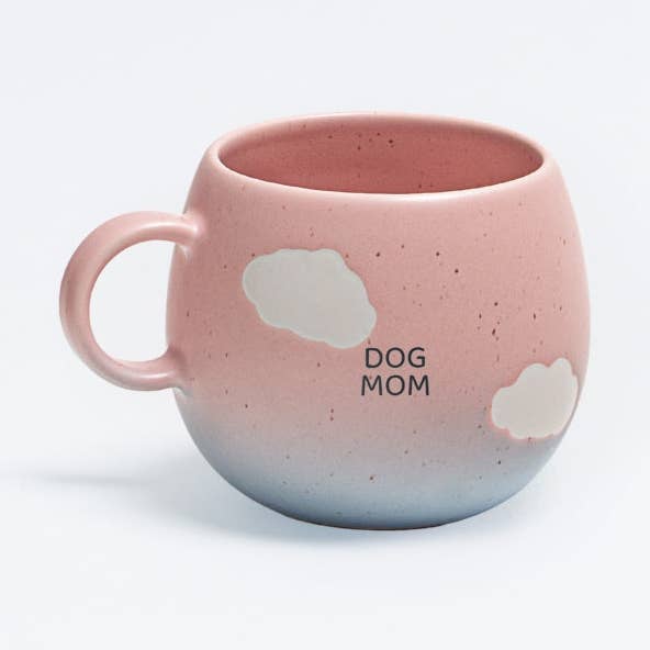 Cloud Sunset Mug 500ml Dog Mom for wholesale by Egg Back Home