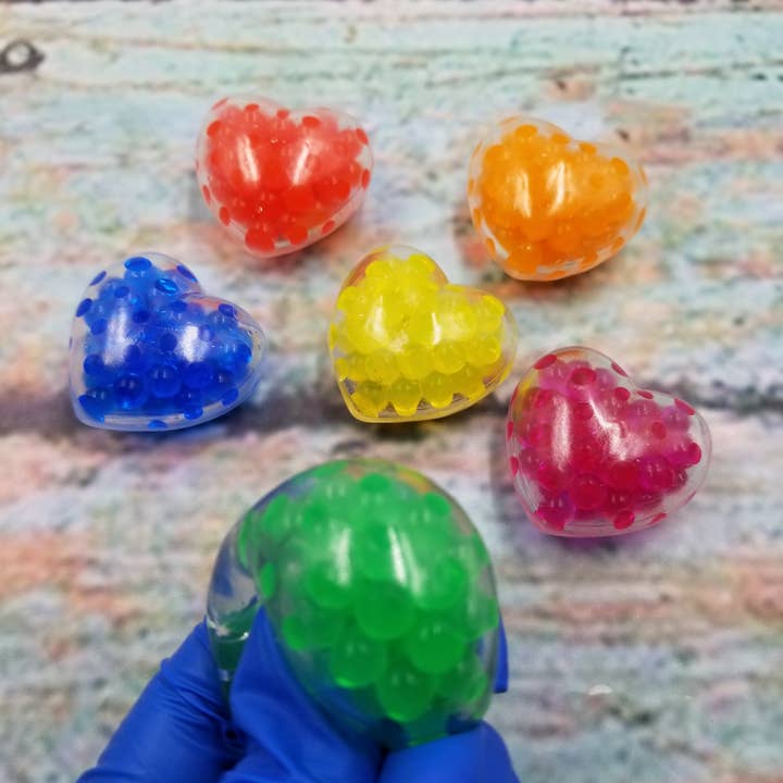 Valentine's Day Heart Decompression Ball Fidget Toys for wholesale by MIAS SHOP