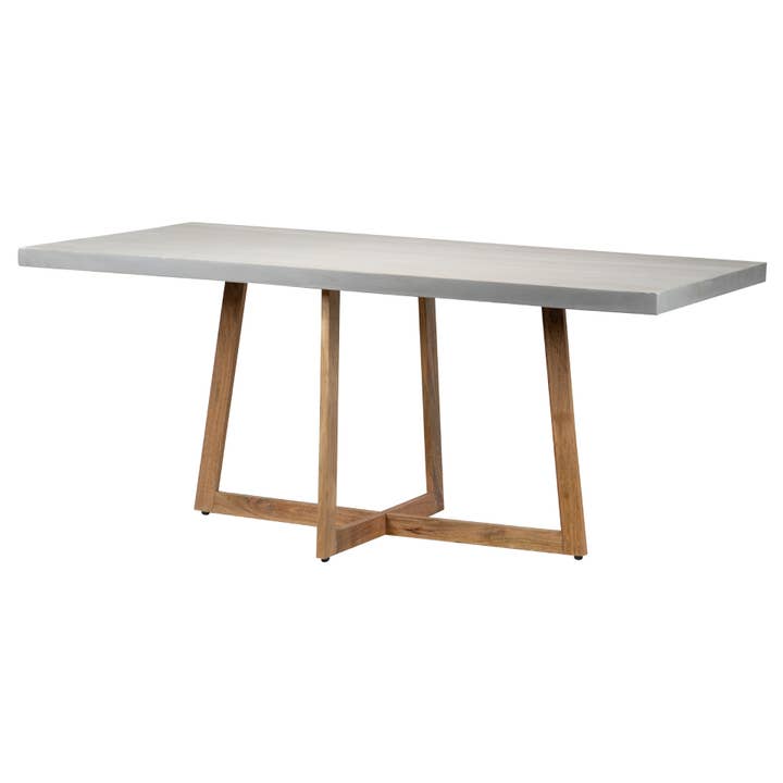 Dalama Wooden Dining Table 180x90x76 cm for wholesale by Ethan Chloe - GARPE GROUP - GARCIA PÉREZ Y CÍA S.L.