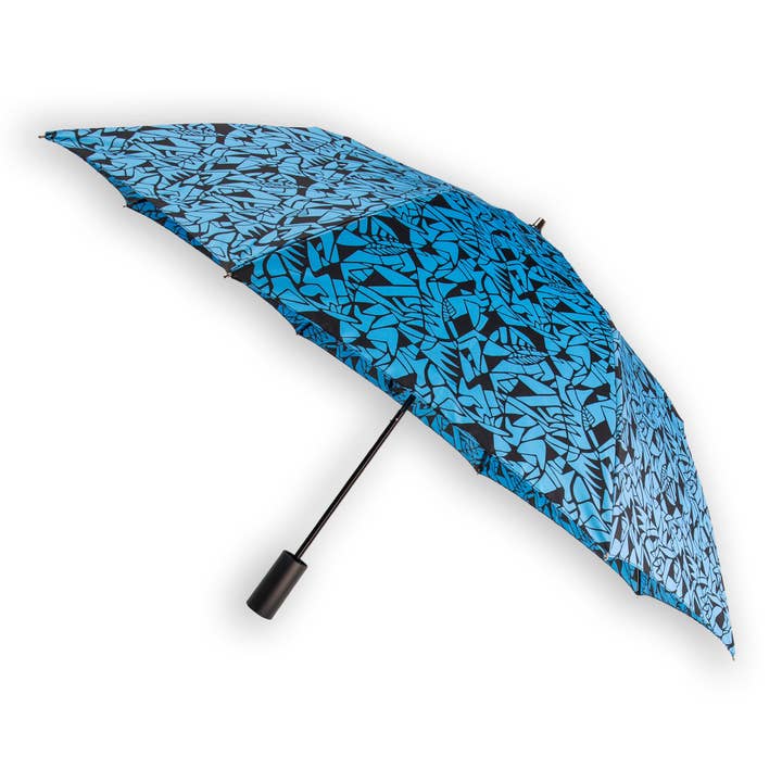 Compact Plus - Designer Print 'Fragments' for wholesale by KAZbrella