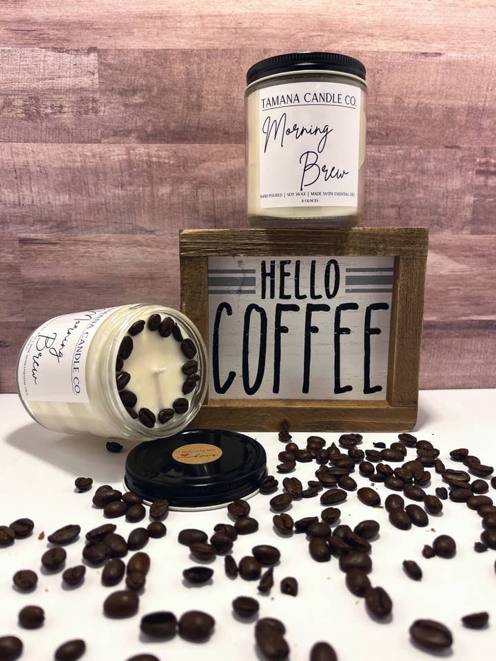 Morning Brew for wholesale by Tamana Candle Co.