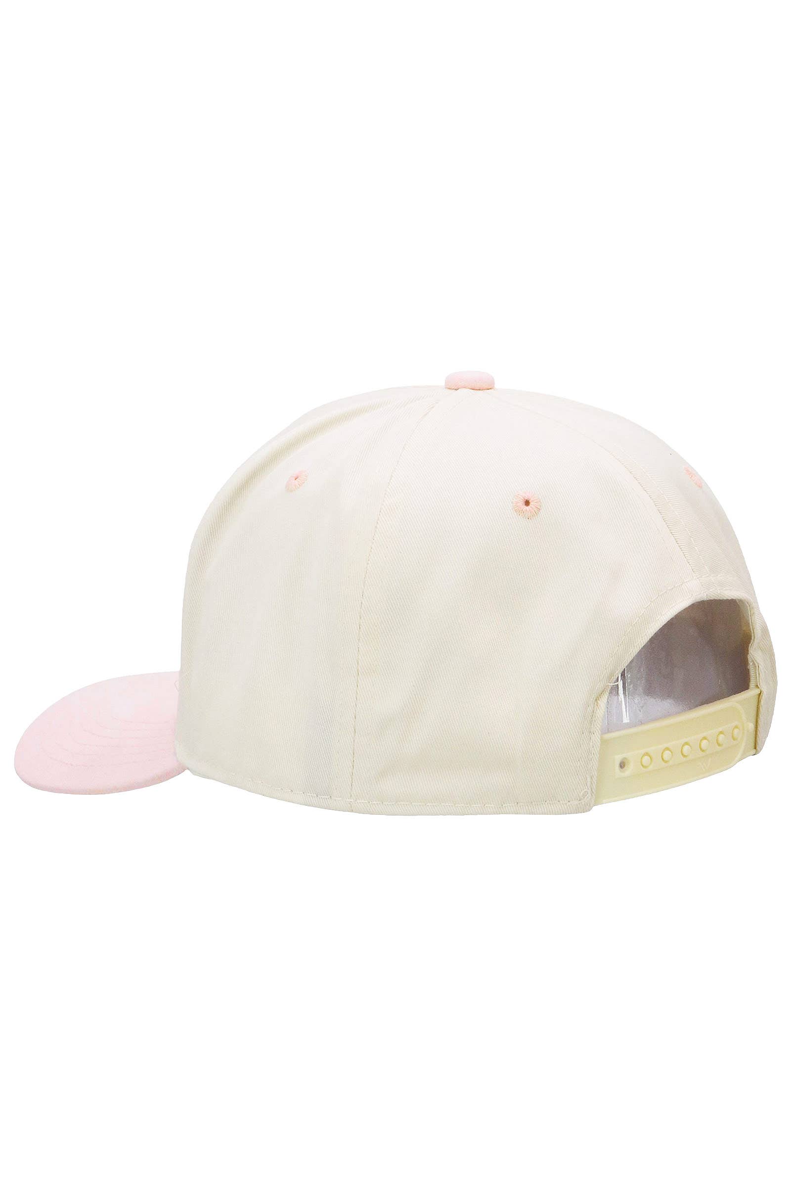 Cap Zone - Vente Casquette de baseball – unisexe - Casquette de Baseball à 5 Panneaux Beige avec Visière Courbée en Suède Végan20
