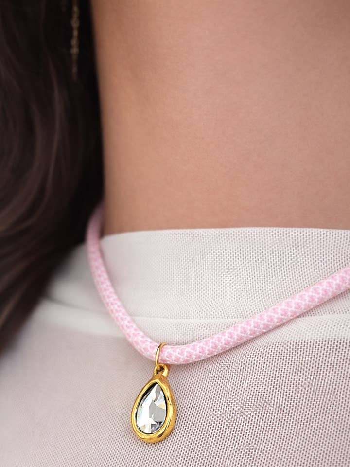 Remy Cord Necklace for wholesale by Nora James jewelry