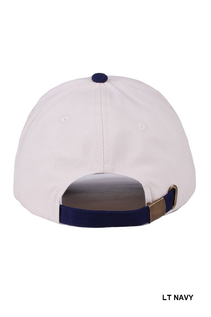 Vanilla Monkey - Vendita all'ingrosso Cappellino da baseball - Donna - Cappello in Cotone Canvas Bicolore Somebody's Problem3