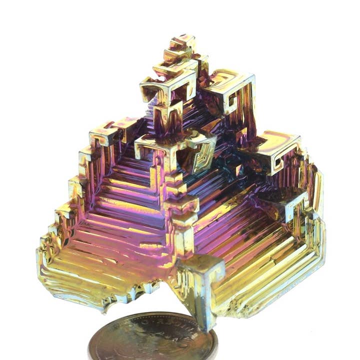 Bismuth Crystal (Lab Grown) #3 - 1" to 2" (Enhanced) for wholesale by Stonebridge Imports