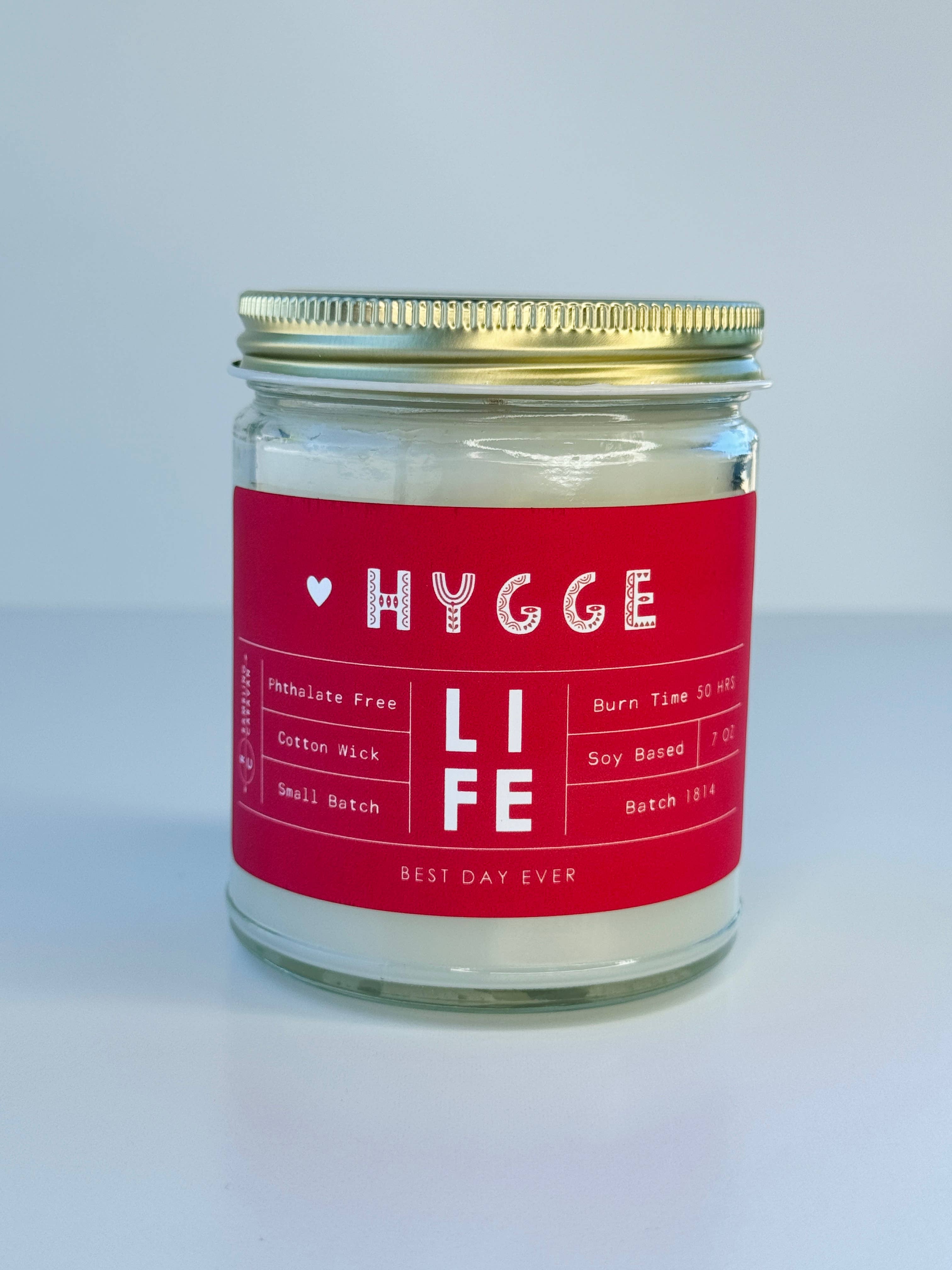 Rambling Caravan - Vente Bougie en bocal - Hygge (danois pour le confort) Bougie2