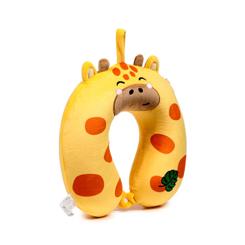 Puckator EU - Wholesale Travel Pillow - Relaxeazzz Raffi the Giraffe Plush Memory Foam Travel Pillow