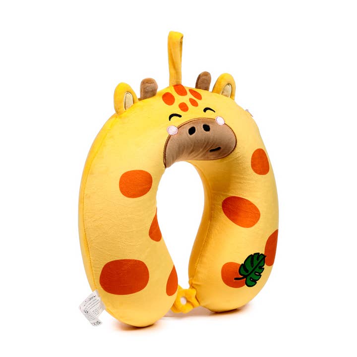 Puckator EU - Wholesale Travel Pillow - Relaxeazzz Raffi the Giraffe Plush Memory Foam Travel Pillow0