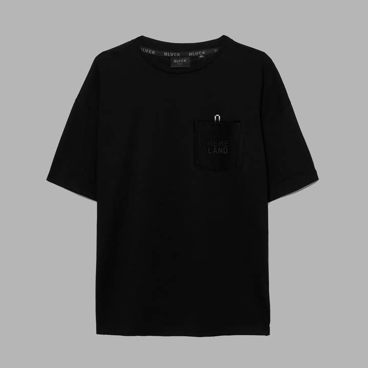 Blvck x Memeland 'Finger' Tee for wholesale by Blvck Paris