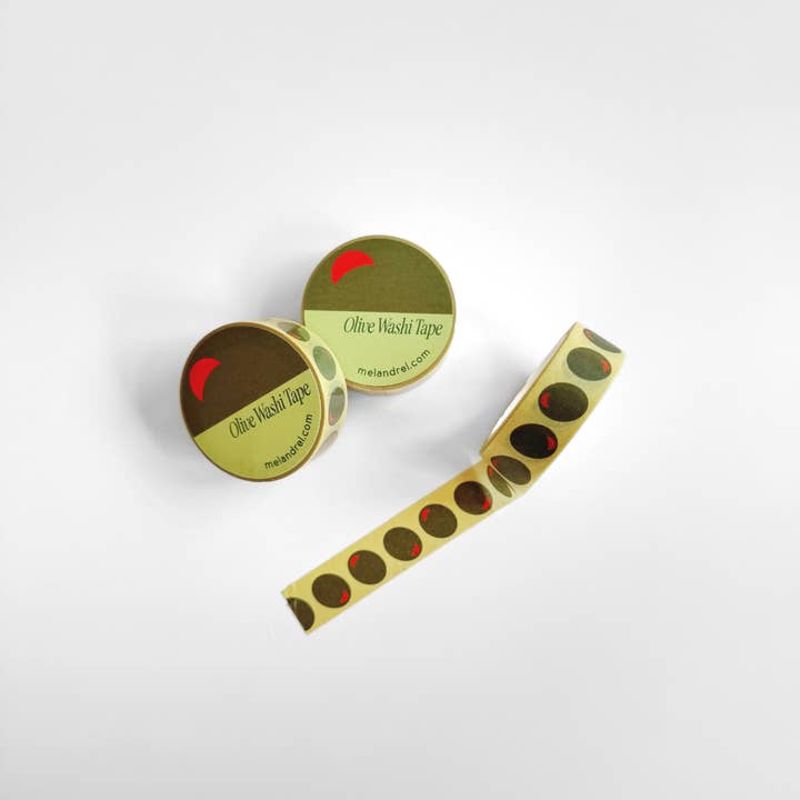 Mel Andrel - Wholesale Washi Tape - Olive Washi TapeÂ