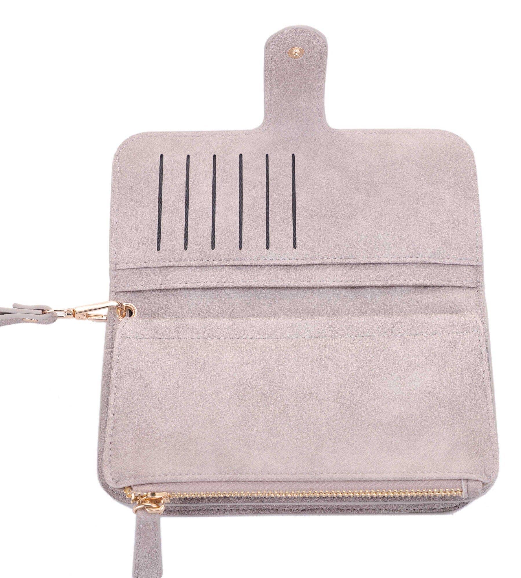 MiMi Wholesale - Vente Portefeuille – femme - Portefeuille Femme Multi Sections Annie8