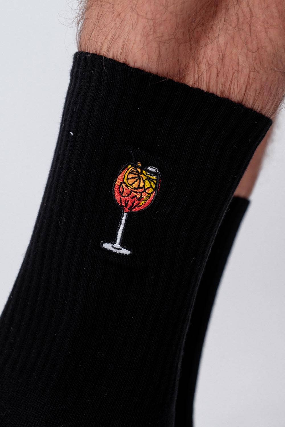 Fashion Drinks - Wholesale Socks - Unisex - Spritz | Embroidered organic cotton socks1