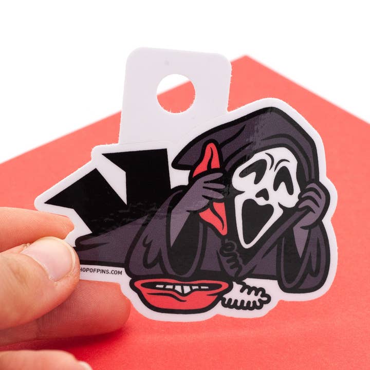 Zoals, OMG Scream! Sticker voor wholesale door Little Shop of Pins