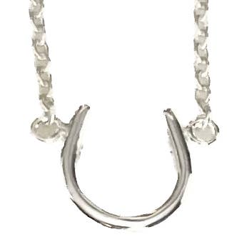 Sterling Silver Horseshoe Pendant for wholesale by Jack and Jewelz