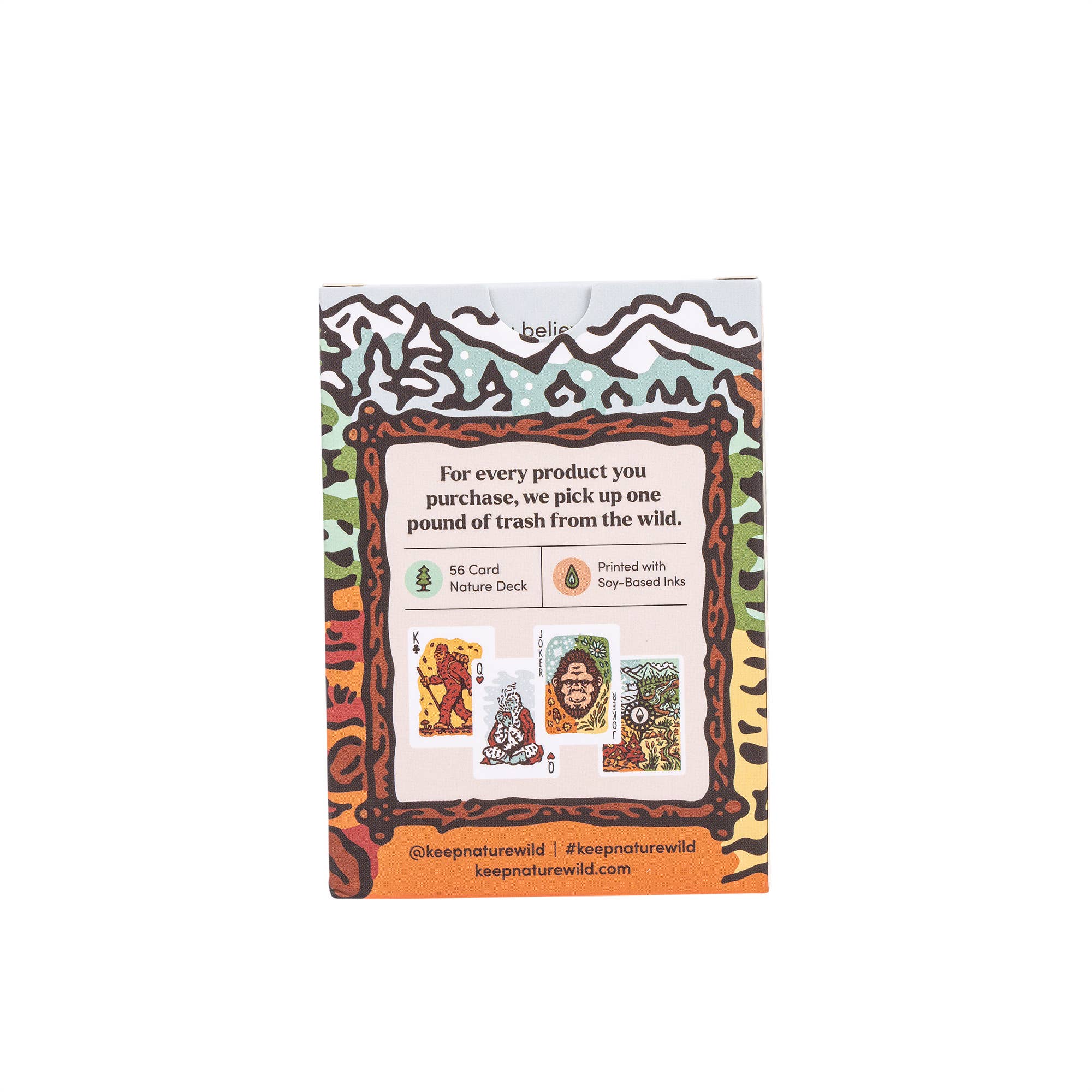 Keep Nature Wild - Vente Jeu de cartes - Cartes à jouer Seasons of Squatch6