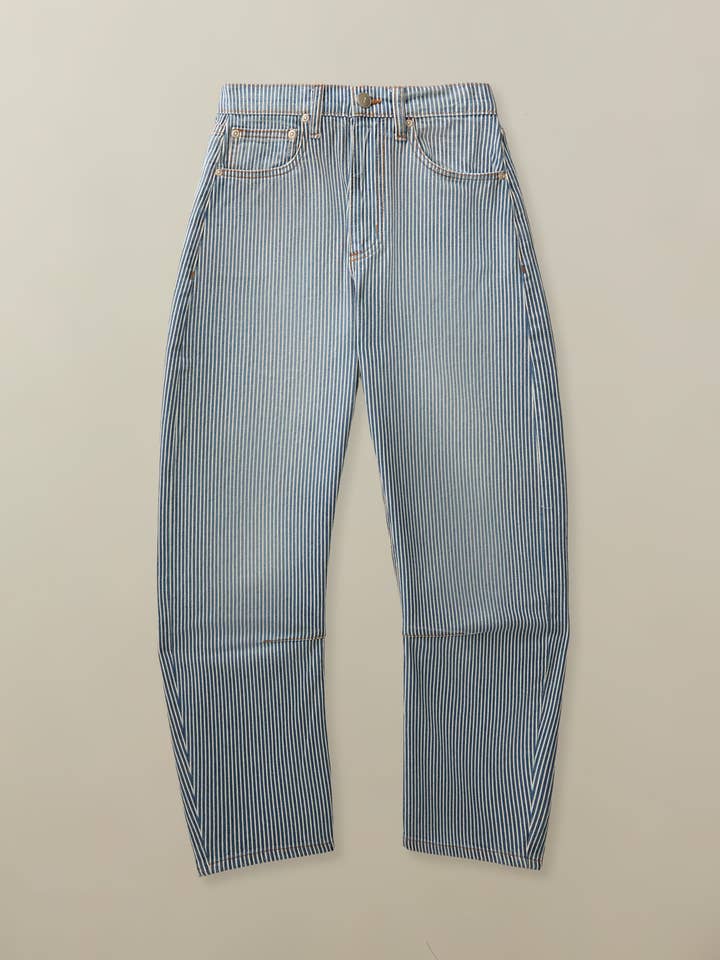 Pantalon à rayures Pilon pour femmes pour la vente par Road to Nowhere Clothing