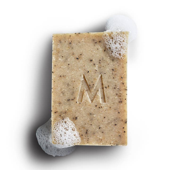 Coffee Bean Soap Bar for wholesale by Manos Soap Co.