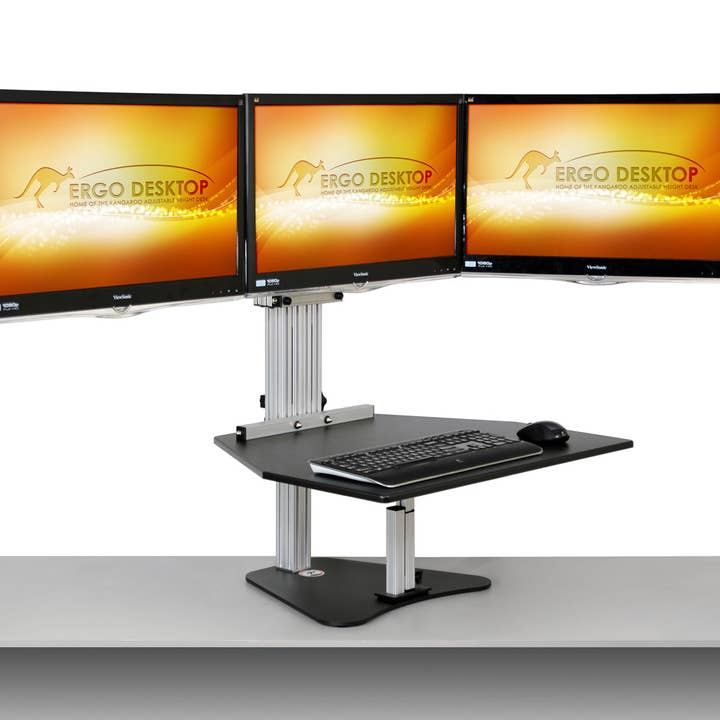 Ergo Desktop - Wholesale Desk Riser - Kangaroo Tri-Elite2