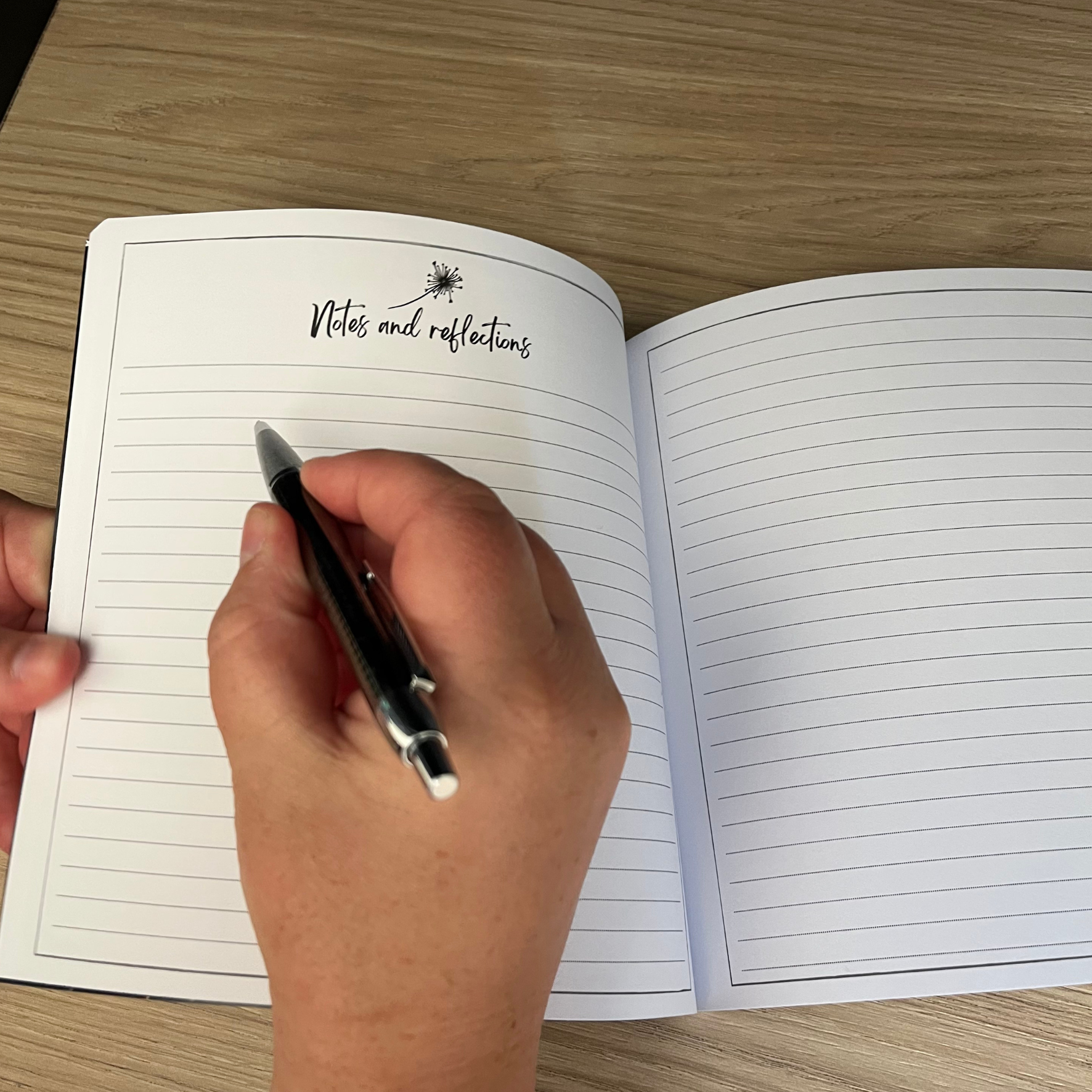 Fox Under The Moon – wholesale Journal och dagbok – Självkärleksdagbok - Mjukband5