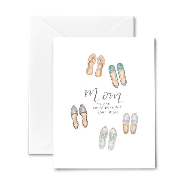 Mom Card - Fill Your Shoes for wholesale by Me and Mary Shop