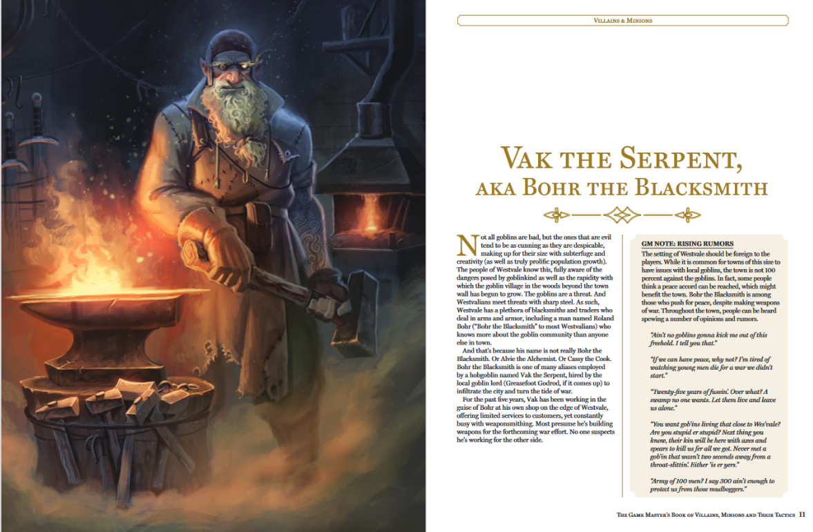 Topix Media Lab - Wholesale Fantasy - The Game Master's Book of Villains, Minions and Their Tactics1