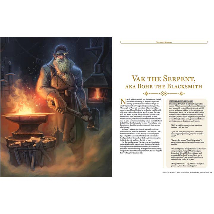 Topix Media Lab - Wholesale Fantasy - The Game Master's Book of Villains, Minions and Their Tactics1