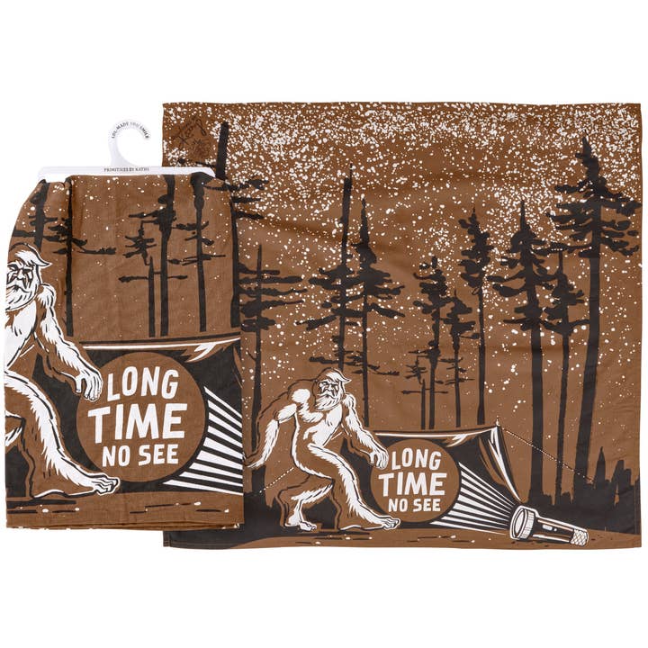 Long Time No See Kitchen Towel for wholesale by Primitives by Kathy