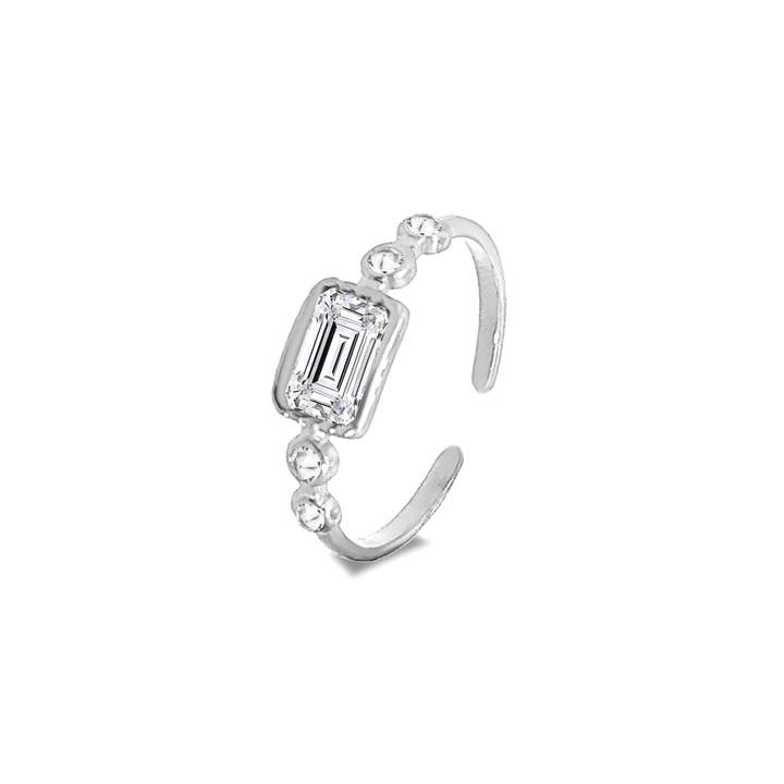 AMORINO SRL – Anel multi-pedra por atacado – Anel Zircónia Ajustável - YG2348E325 (ARG)2