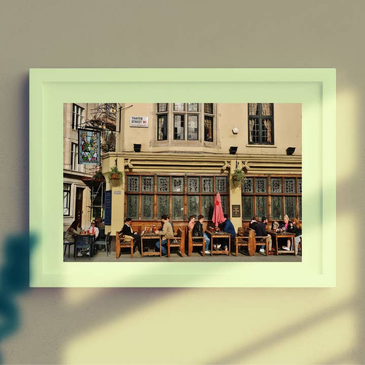 London Marylebone Photography Print Britse pubkunst voor wholesale door Mo & Paul Photography