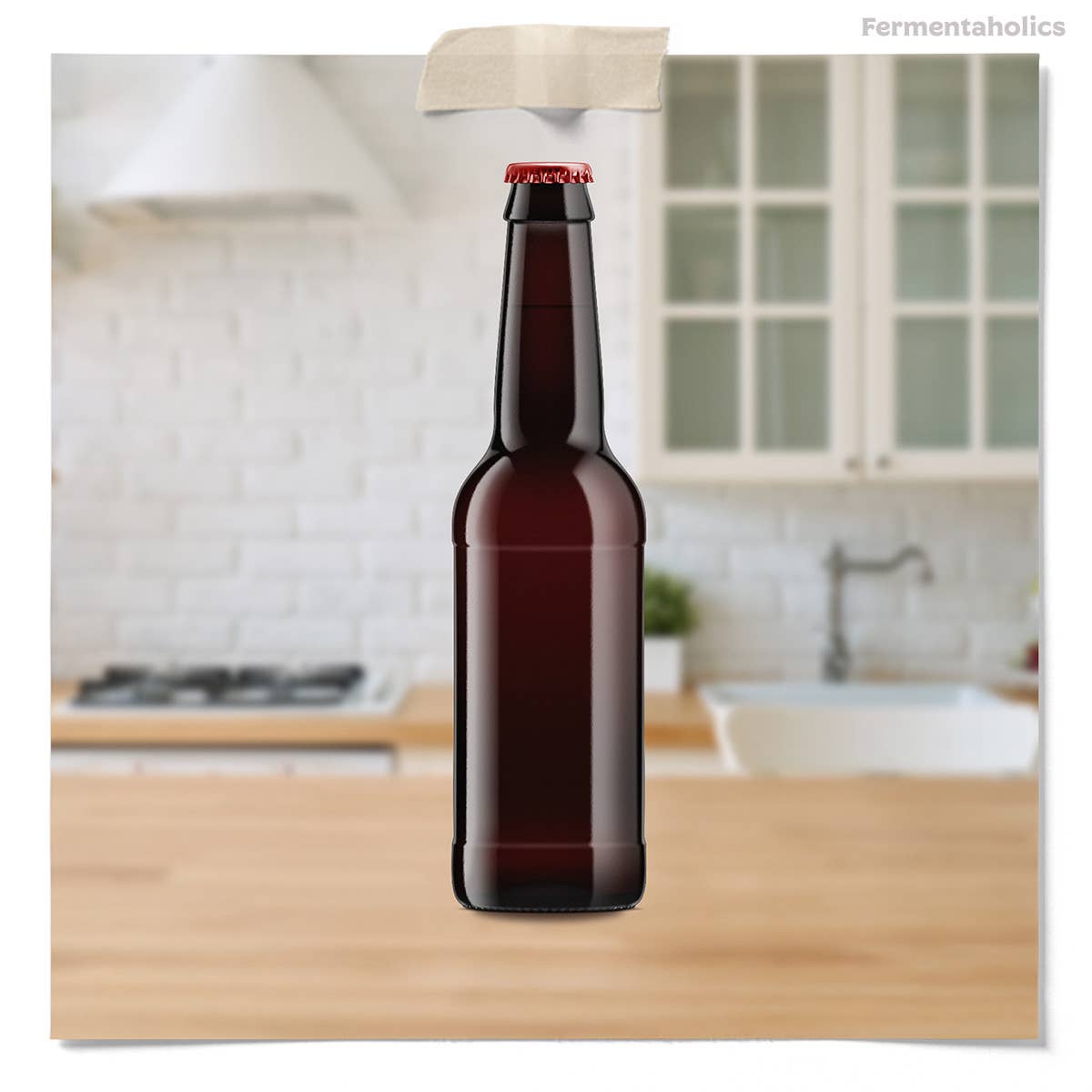 Fermentaholics - Wholesale Bottle/Wine Opener - Fermentaholics Red Beer Bottle Caps - 144 Count5