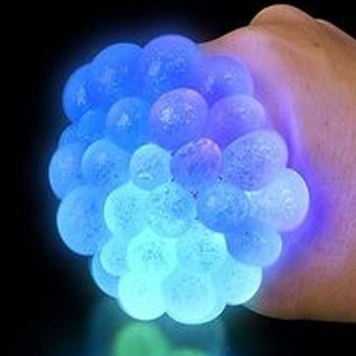 Holiday Décor LED Lights Squeeze Balls Kids Toys - Assorted for wholesale by Pagdee Kids Juniors