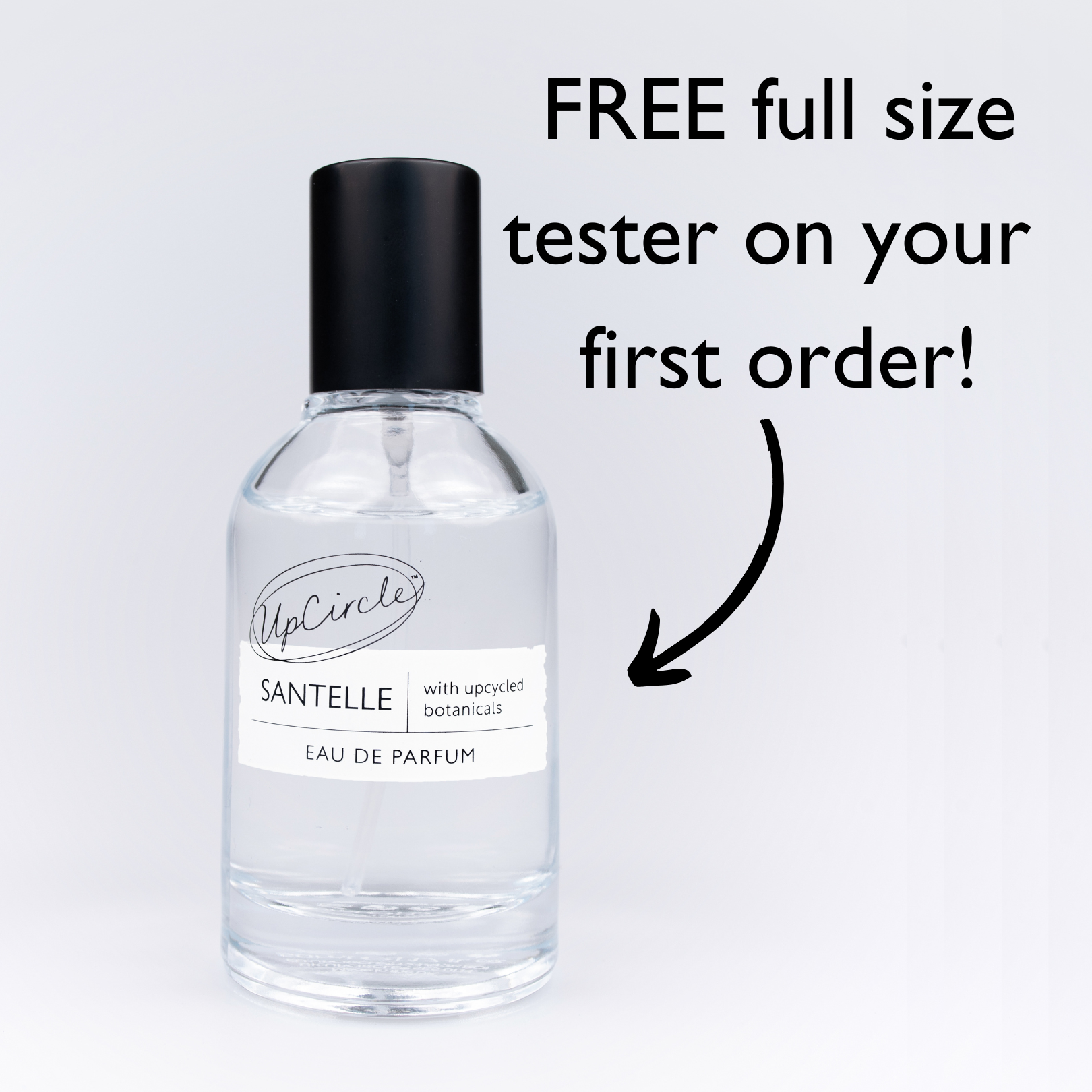 UpCircle Beauty Europe - Wholesale Perfume/Eau de Toilette - Upcycled Eco-Friendly Vegan Perfume - Santelle Eau de Parfum6