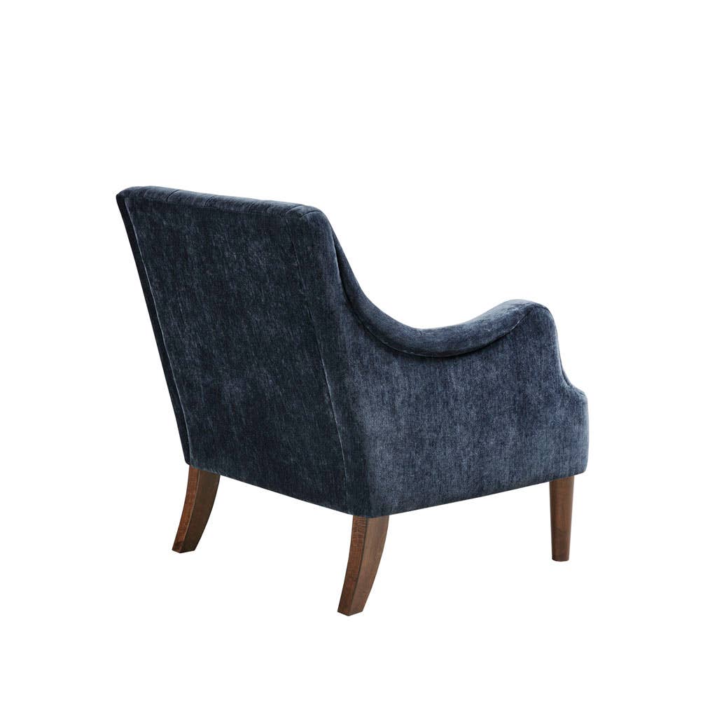 Olliix - Wholesale Chair - Armed Accent Chair with Tufted Back, Navy Blue *3