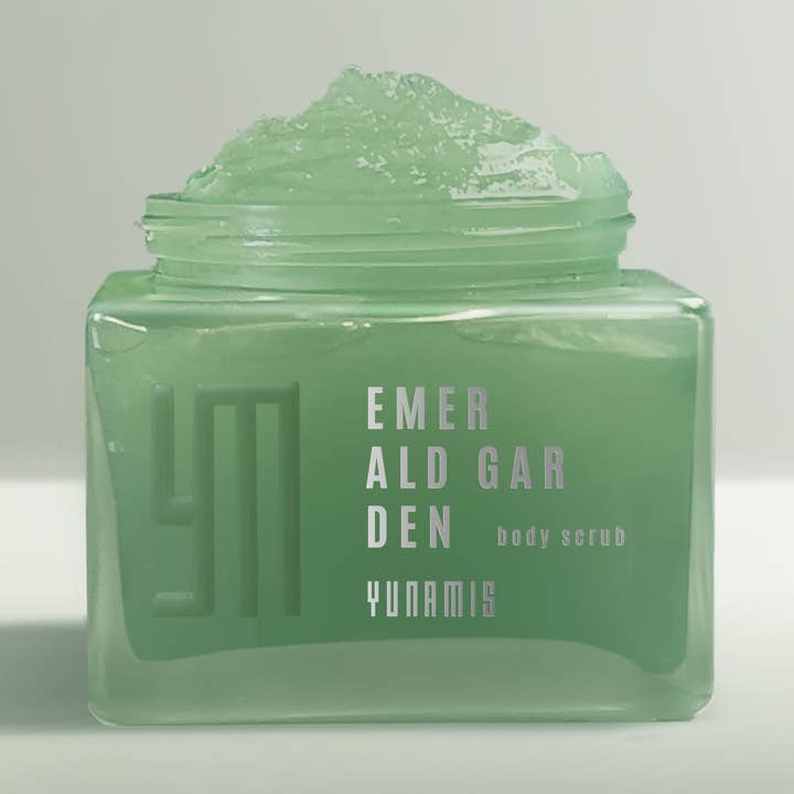 Gommage Corporel Jardin d'Émeraude pour la vente par YUNAMIS