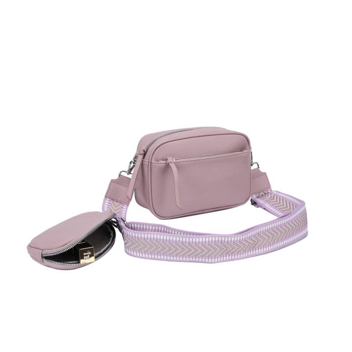 LINETA - Wholesale Crossbody Bag - Women's - L-6020-25 Shoulder bag + small bag with handle